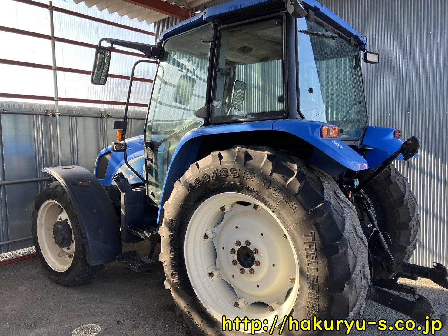 SOLD OUT】ニューホランド トラクター TL100A 100馬力 キャビン